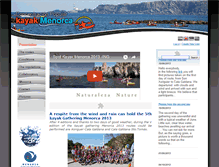 Tablet Screenshot of kayakmenorca.menorca.es