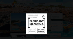 Desktop Screenshot of menorca.es