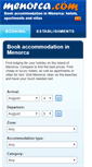Mobile Screenshot of menorca.com